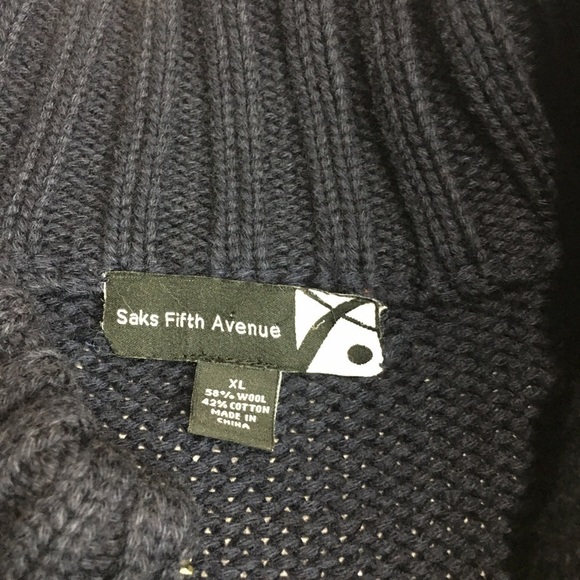 Sax Fifth Avenue Full zip sweater - Picture 6 of 8